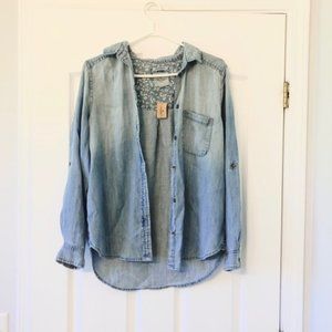 NEW American Eagle Outfitters Jean Jacket Boyfriend Fit